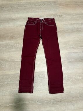 Levi's Women's Burgundy Skinny Jeans